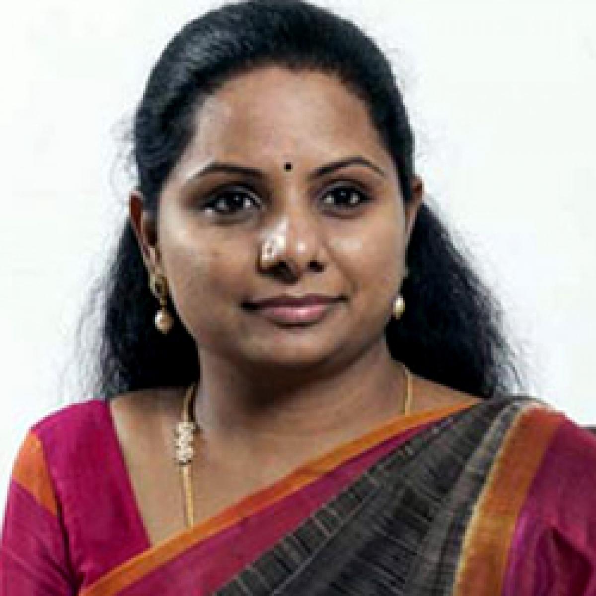 TRS MP Kavitha: Water grid project to be completed in 3 years